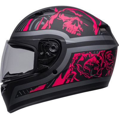 Casque BELL Qualifier - Rebel Noir Mat/Rose