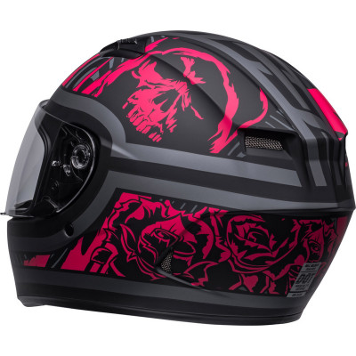 Casque BELL Qualifier - Rebel Noir Mat/Rose