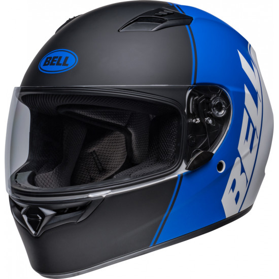 Casque BELL Qualifier - Ascent Noir Mat/Bleu