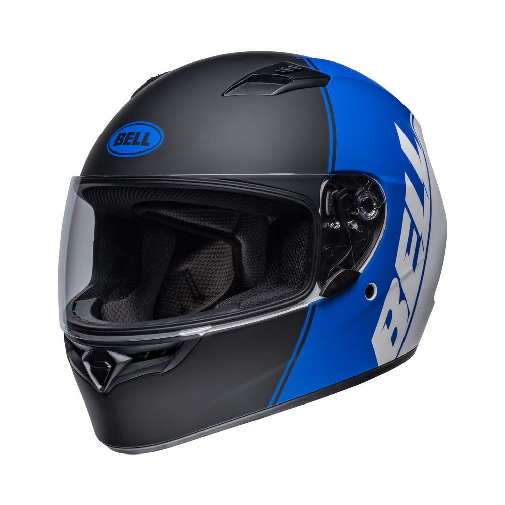 Casque BELL Qualifier - Ascent Noir Mat/Bleu