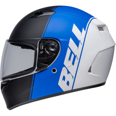 Casque BELL Qualifier - Ascent Noir Mat/Bleu