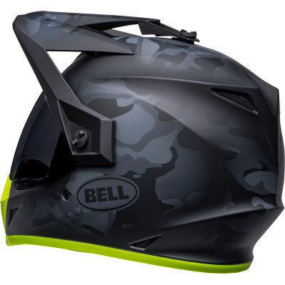 Casque BELL MX-9 Adventure Mips Stealth Camo - Mat Camo Noir/Jaune Hi-Viz