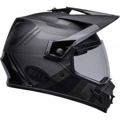 Casque BELL MX-9 Adventure Mips Marauder - Mat/Brillant Blackout