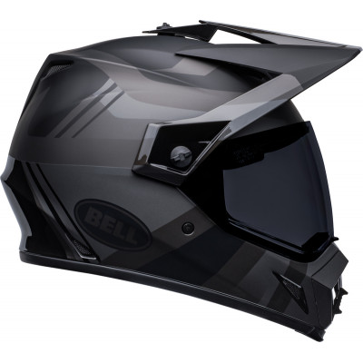 Casque BELL MX-9 Adventure Mips Marauder - Mat/Brillant Blackout