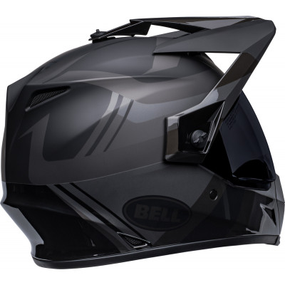 Casque BELL MX-9 Adventure Mips Marauder - Mat/Brillant Blackout