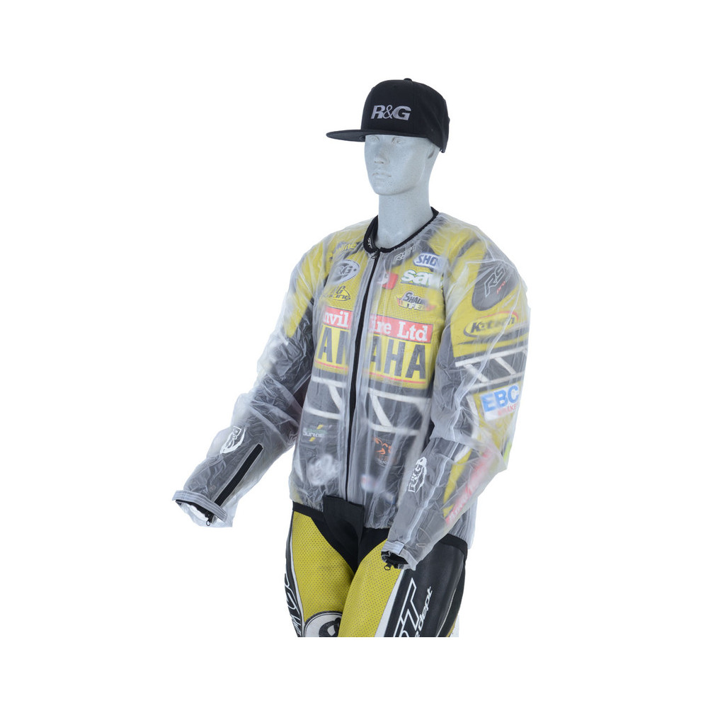 Veste imperméable R&G RACING Racing transparente taille M