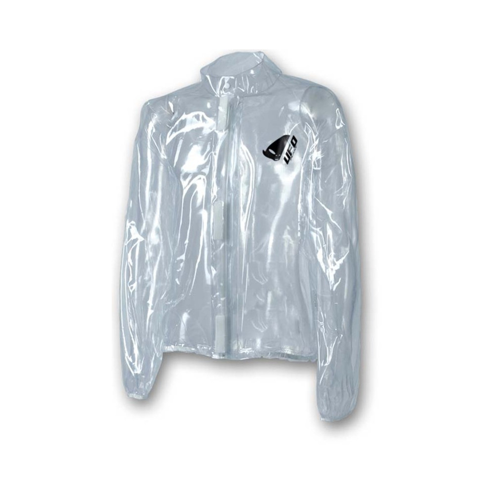 Veste de pluie UFO transparente taille L