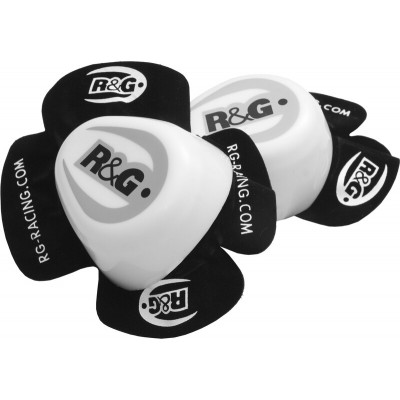 Sliders genou R&G RACING Aero blanc