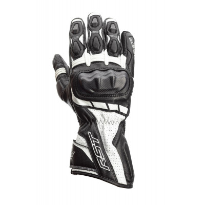 Gants RST Axis CE cuir - blanc taille 2XL