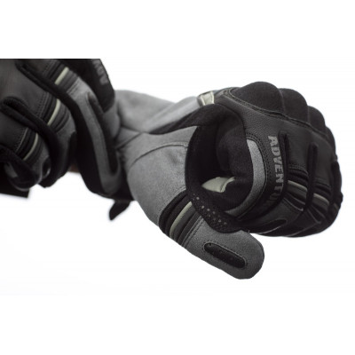 Gants RST Adventure-X CE cuir - gris taille 2XL