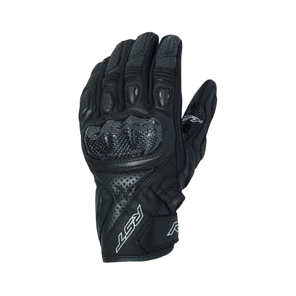 Gants RST Stunt III CE cuir/textile - noir taille XS