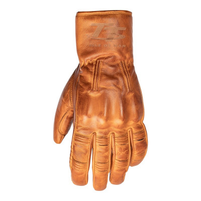 Gants RST IOM TT Hillberry CE cuir - brun roux taille L