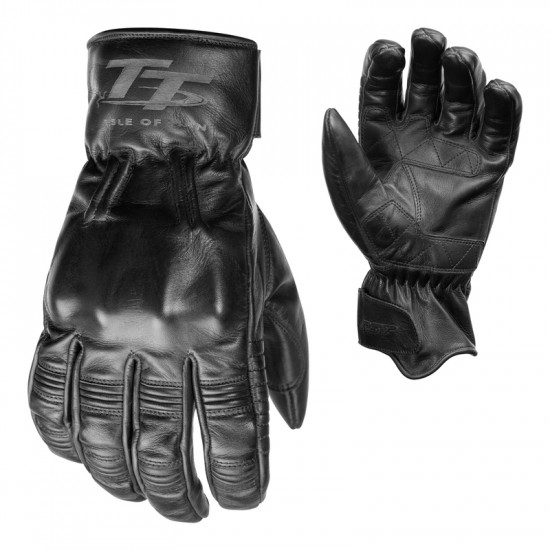 Gants RST IOM TT Hillberry CE cuir - noir taille XL