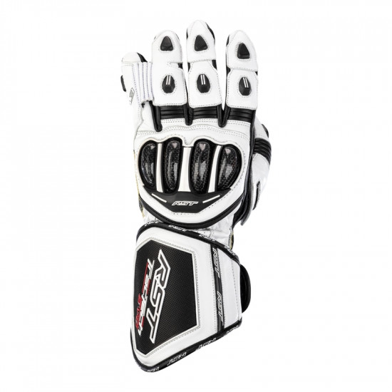 Gants RST Tractech Evo 4 cuir blanc/noir taille XS