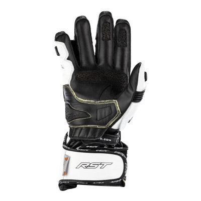 Gants RST Tractech Evo 4 cuir blanc/noir taille M