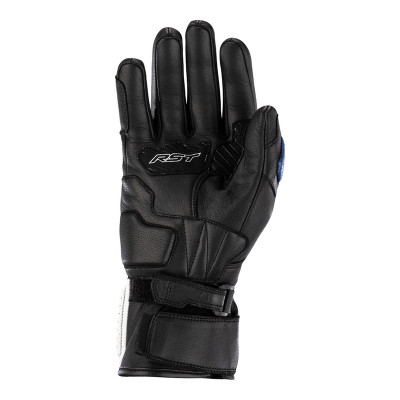 Gants RST Turbine cuir noir/bleu/blanc taille L