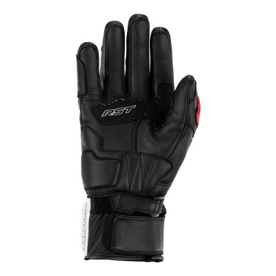 Gants RST Turbine cuir noir/rouge/blanc taille L