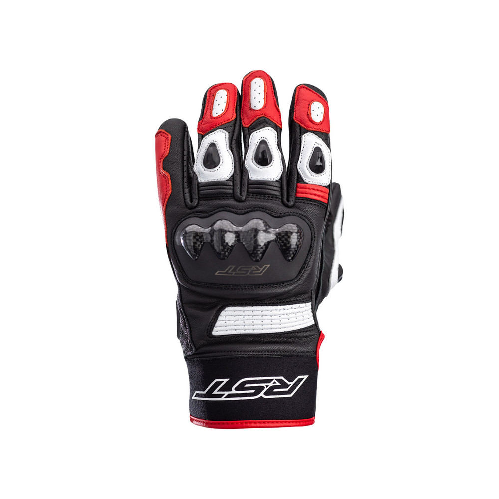 Gants RST Freestyle II cuir rouge taille M