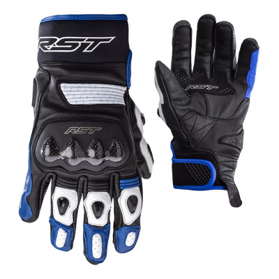 Gants RST Freestyle II cuir blue taille M