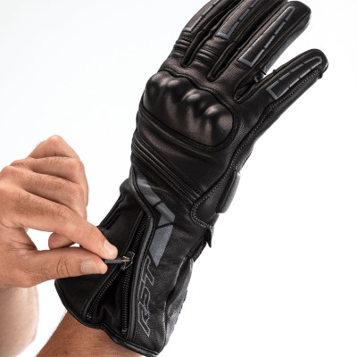 Gants RST Storm 2 Waterproof cuir noir taille XS