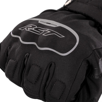 Gants RST Axiom Waterproof cuir/textile noir taille L