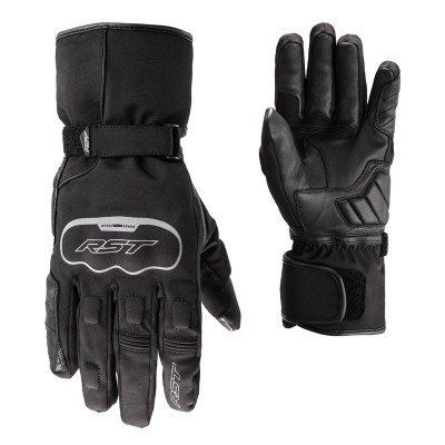 Gants RST Axiom Waterproof cuir/textile noir taille L