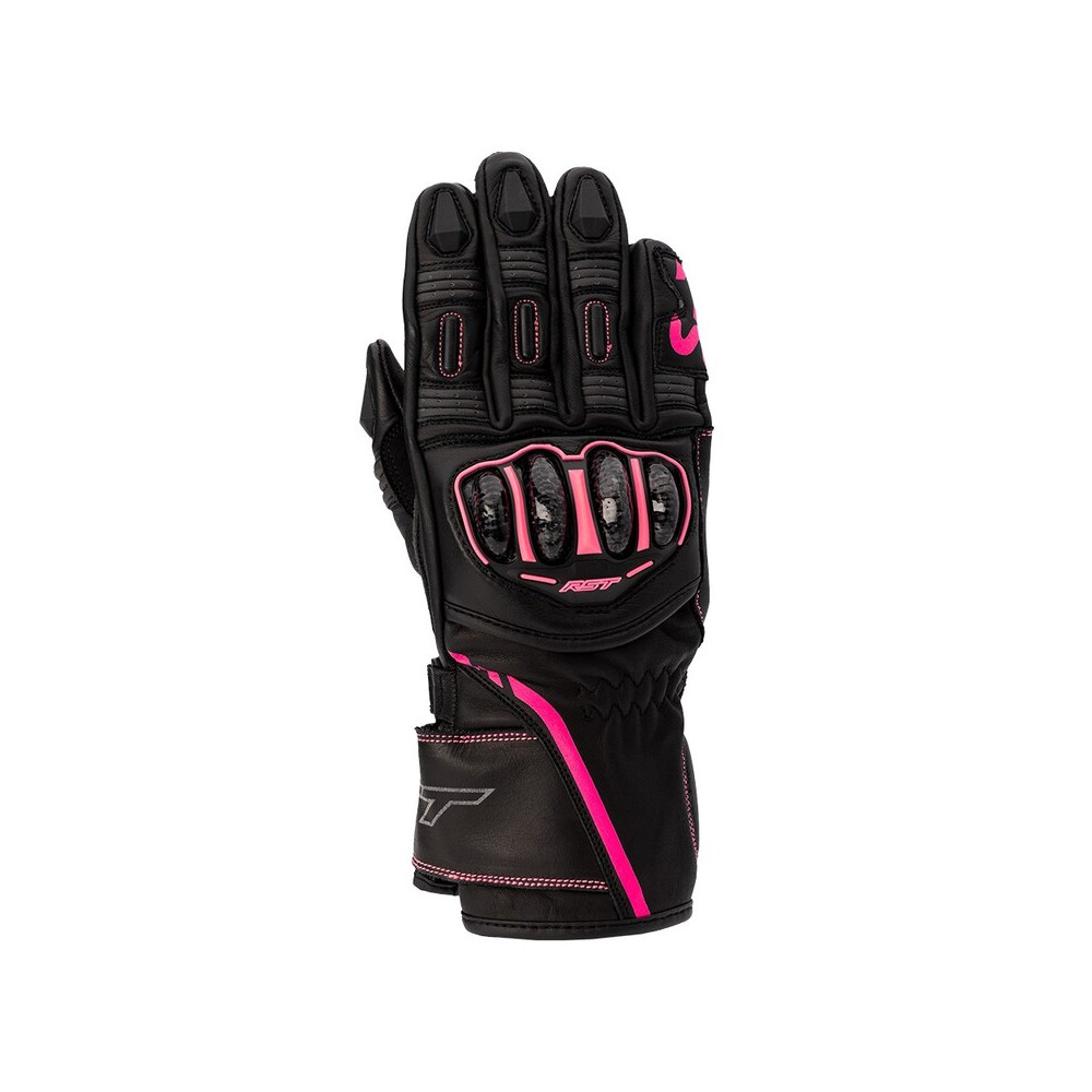 Gants RST S1 femme CE - rose fluo taille 6