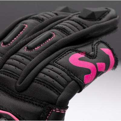 Gants RST S1 femme CE - rose fluo taille 6