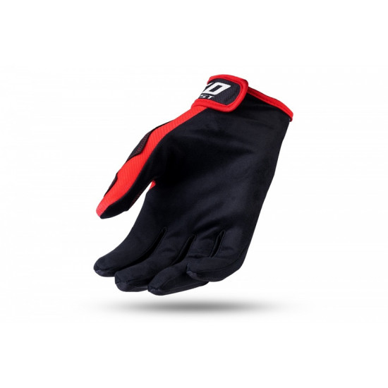 Gants motocross UFO Skill Kimura noir/rouge S