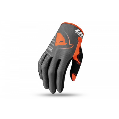 Gants motocross UFO Skill Kimura gris/orange S