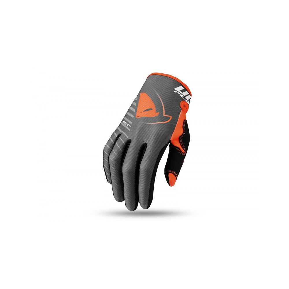 Gants motocross UFO Skill Kimura gris/orange M