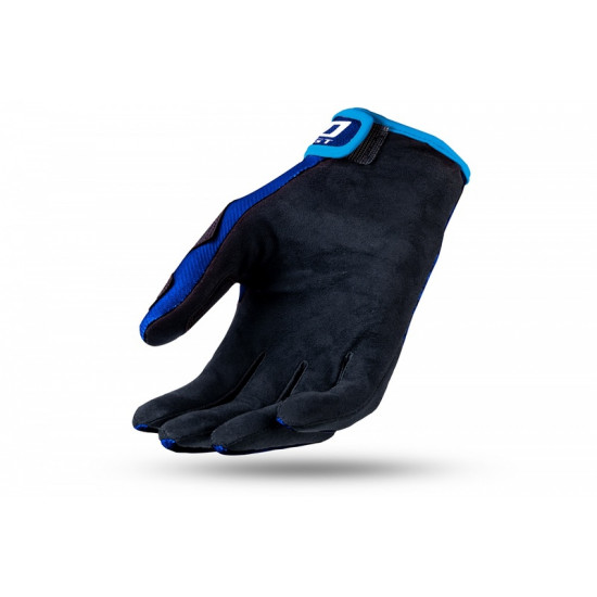 Gants motocross enfant UFO Skill Kimura bleu/blanc taille XS