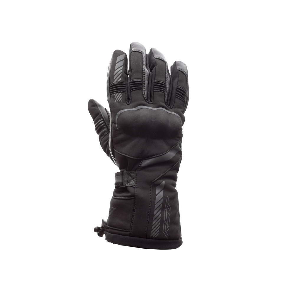 Gants RST Atlas Waterproof CE textile - noir taille S