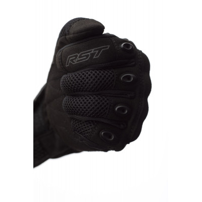 Gants RST Atlas Waterproof CE textile - noir taille S