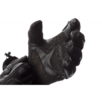 Gants RST Atlas Waterproof CE textile - noir taille S