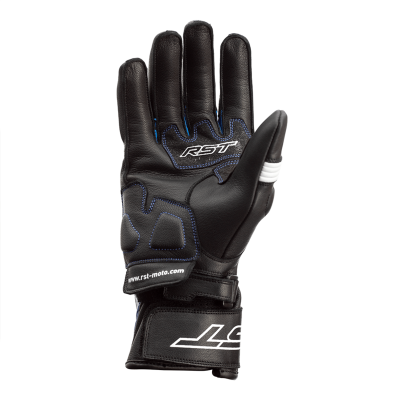 Gants RST Pilot CE - noir/bleu/blanc taille 08