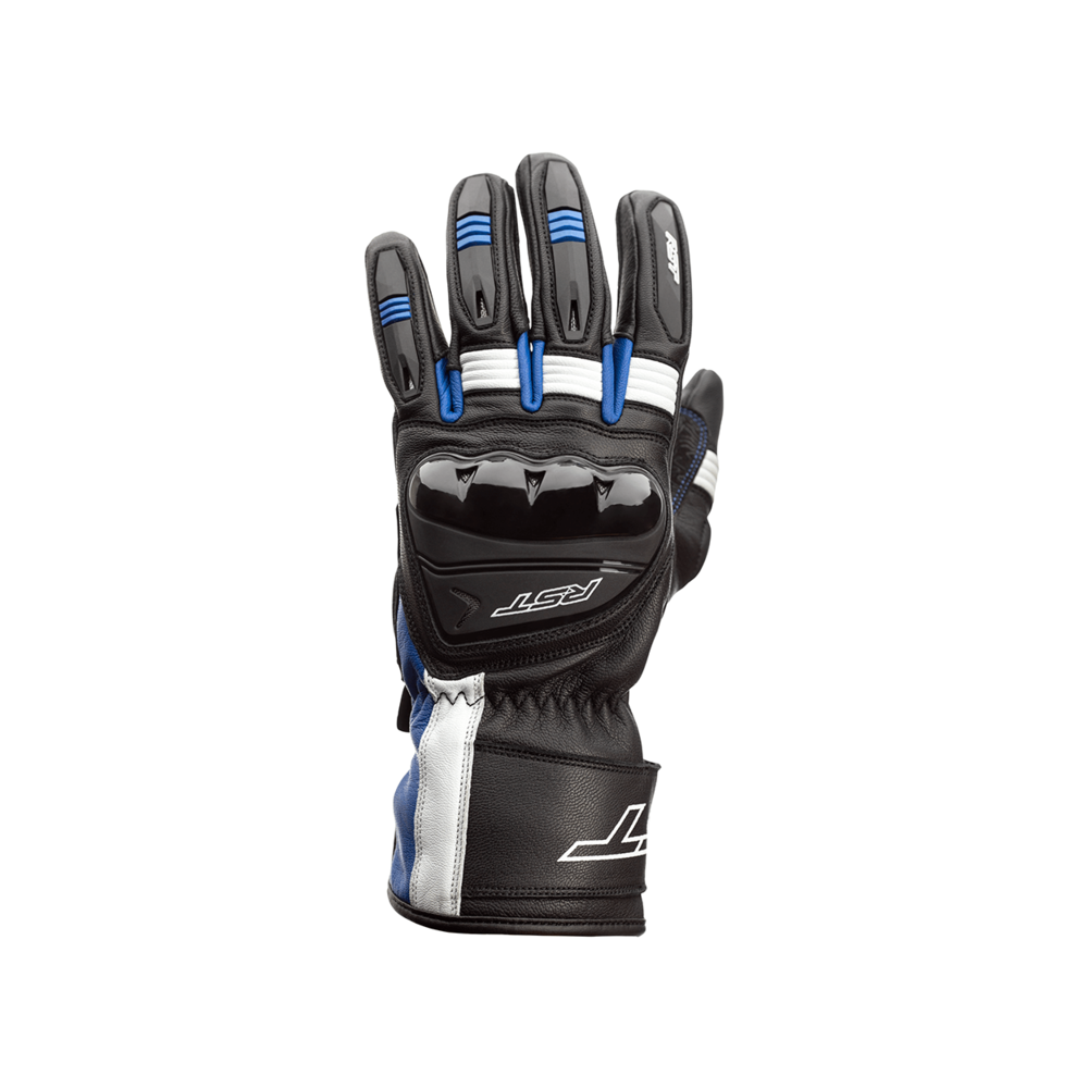 Gants RST Pilot CE - noir/bleu/blanc taille 09