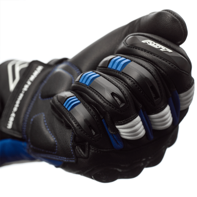 Gants RST Pilot CE - noir/bleu/blanc taille 09