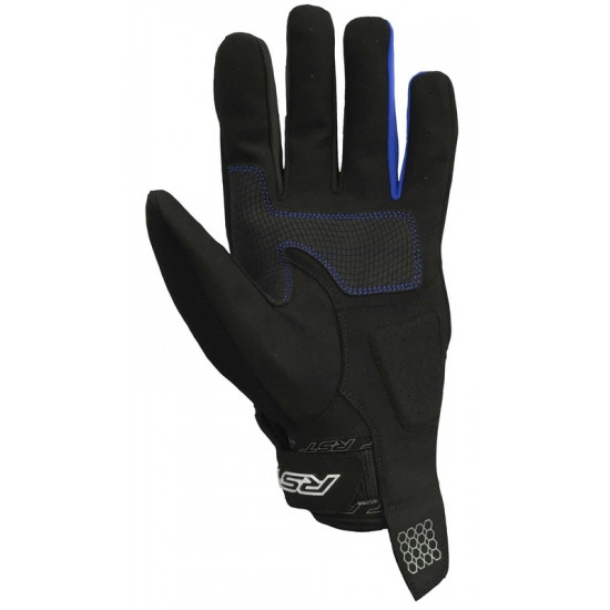 Gants RST Rider CE textile - bleu taille 2XL/12