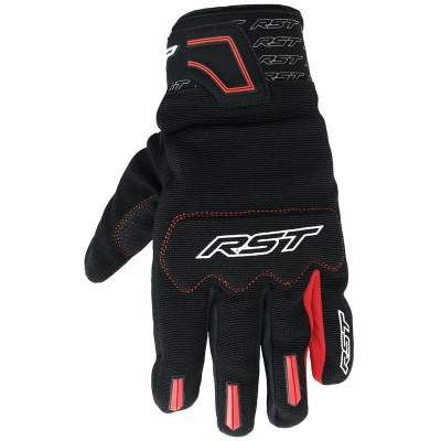 Gants RST Rider CE textile - rouge taille 2XL/12