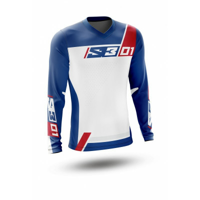 Maillot S3 Collection 01 - Patriot rouge/bleu taille L