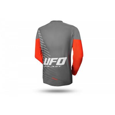 Maillot motocross UFO Kimura gris/orange taille M