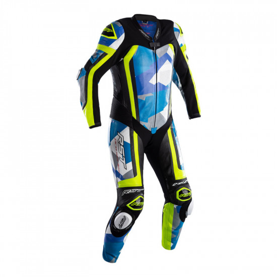 Combinaison RST Pro Series cuir - bleu/camo taille XXL