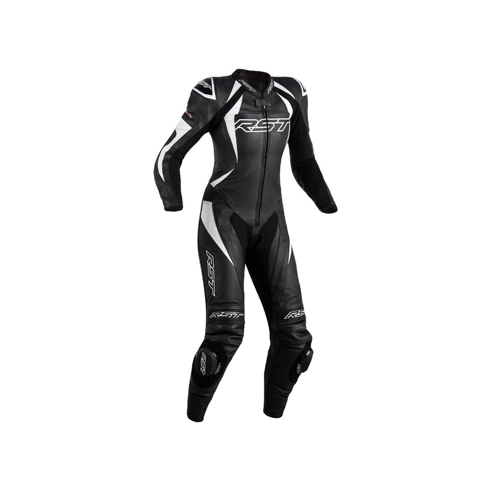 Combinaison RST Tractech Evo 4 femme cuir - noir/blanc taille XS