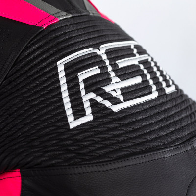 Combinaison RST Tractech Evo 4 femme cuir - noir/rose taille XS