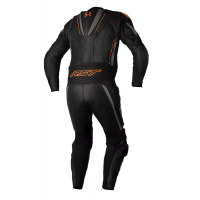 Combinaison RST S1 CE cuir - noir/gris/orange fluo taille S