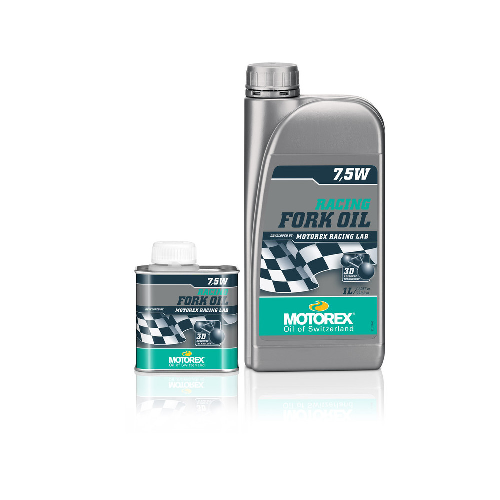 Huile de fourche MOTOREX Racing Fork Oil - 7.5W 250ML