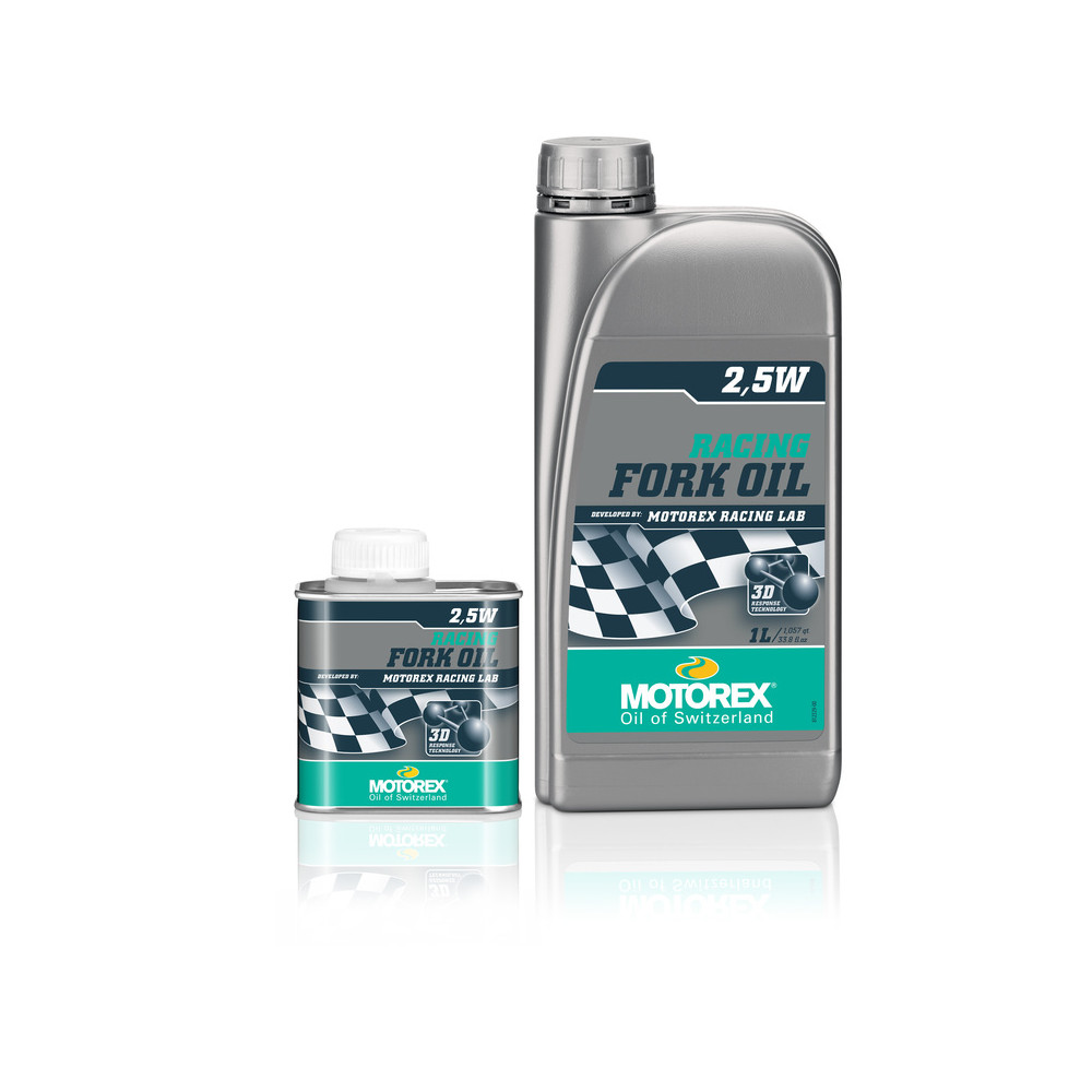 Huile de fourche MOTOREX Racing Fork Oil - 2.5W 250ML