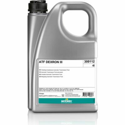 Huile de boîte de vitesse MOTOREX ATF Dexron III 100 Gear Oil - 4L