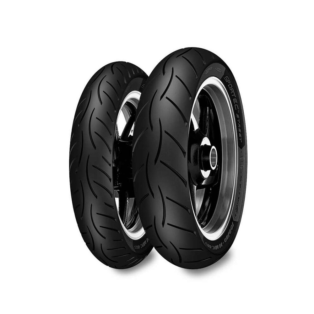 Pneu METZELER Sportec Street (F) 80/90-14 M/C 40S TL